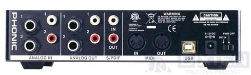 Аудио MIDI интерфейс PHONIC FIREFLY 302 PLUS - Компания Дикстен