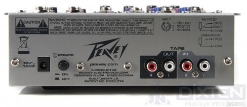 Настольный микшерный пульт PEAVEY PV 6 OLD - Компания Дикстен