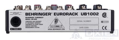 Настольный микшерный пульт BEHRINGER UB1002 - Компания Дикстен