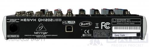 Настольный микшерный пульт BEHRINGER XENYX QX1202USB - Компания Дикстен