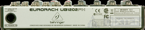 Настольный микшерный пульт BEHRINGER UB1202FX - Компания Дикстен