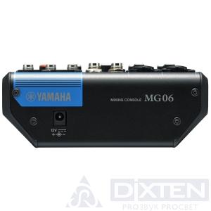 Настольный микшерный пульт YAMAHA MG06 - Компания Дикстен