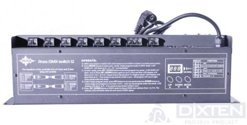 Блок прямых включений рэковый ROSS DMX SWITCH 12 - Компания Дикстен