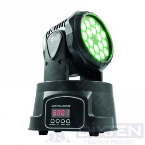 Поворотная LED WASH голова ROSS MOBI LED WASH 18X3 - Компания Дикстен