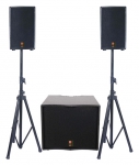 Активный акустический комплект EUROSOUND FOCUS-1100A-USB