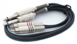 Распаянный аудио кабель  PROAUDIO J-RCA-1