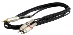 Распаянный аудио кабель  PROAUDIO TRS-15