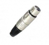 Разъем XLR PROAUDIO CF-012C(BK)