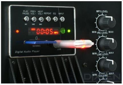 Активная акустическая система SKYTEC RC-12A MP3 - Компания Дикстен
