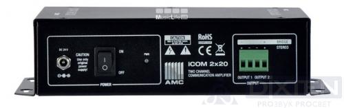 Микшер-усилитель AMC ICOM 2X20 - Компания Дикстен