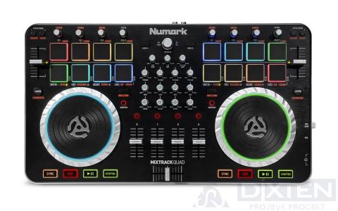 DJ контроллер NUMARK MIXTRACK QUAD - Компания Дикстен