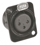 Разъем XLR PROEL XLR3FDLBK