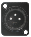 Разъем XLR PROEL XLR3MDLBK