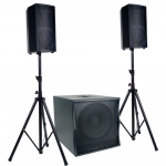 Активный акустический комплект AMERICAN AUDIO TRI PACK II SYSTEM