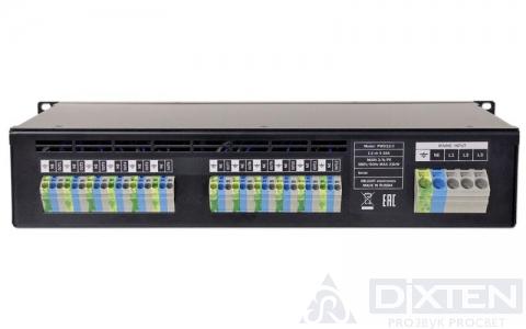 Блок распределения питания рэковый IMLIGHT PWD 12-3 (2U) - Компания Дикстен