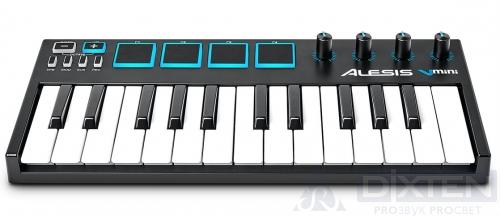 Компактная MIDI клавиатура ALESIS V MINI - Компания Дикстен