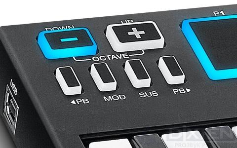 Компактная MIDI клавиатура ALESIS V MINI - Компания Дикстен