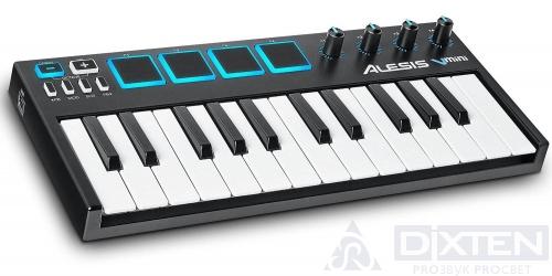 Компактная MIDI клавиатура ALESIS V MINI - Компания Дикстен