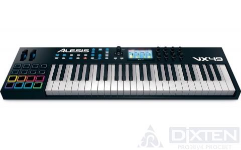 Компактная MIDI клавиатура ALESIS VX49 - Компания Дикстен
