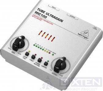 Микрофонный предусилитель BEHRINGER MIC100 - Компания Дикстен