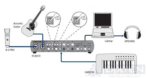 Звуковая карта BEHRINGER FCA610 - Компания Дикстен