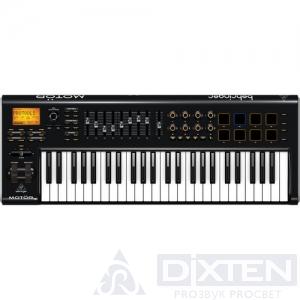 Компактная MIDI клавиатура BEHRINGER MOTOR-49 - Компания Дикстен