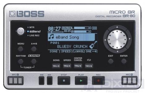 Звуковая портостудия BOSS BR-80 - Компания Дикстен