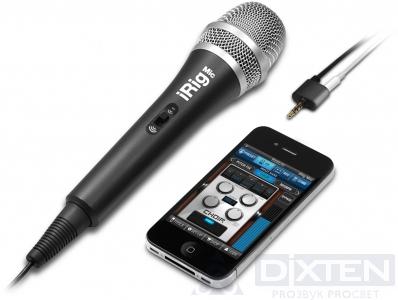 Вокальный микрофон IK MULTIMEDIA iRIG MIC - Компания Дикстен