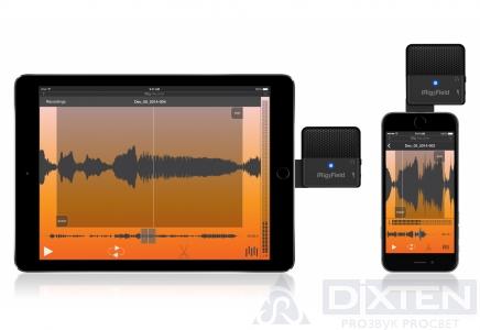 Специальный микрофон IK MULTIMEDIA iRIG MIC FIELD - Компания Дикстен