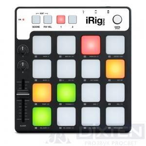 MIDI интерфейс IK MULTIMEDIA iRIG PADS MIDI - Компания Дикстен