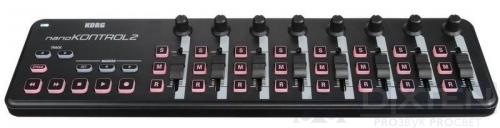 MIDI интерфейс KORG NANOKONTROL2-BK - Компания Дикстен