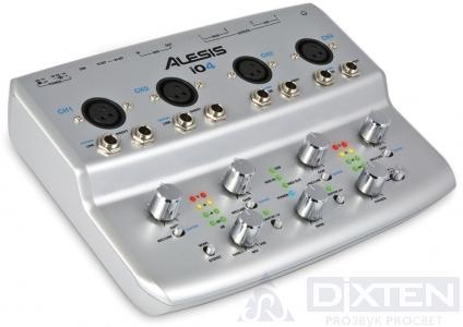 Звуковая карта ALESIS IO4 - Компания Дикстен