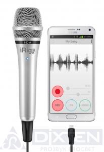Специальный микрофон IK MULTIMEDIA iRIG MIC HD A - Компания Дикстен
