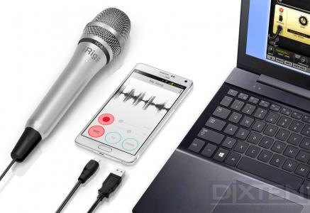 Специальный микрофон IK MULTIMEDIA iRIG MIC HD A - Компания Дикстен