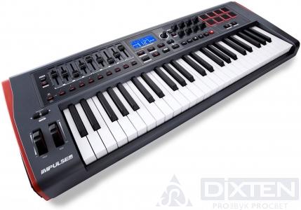 Компактная MIDI клавиатура NOVATION IMPULSE 49 - Компания Дикстен