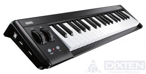 Компактная MIDI клавиатура KORG MICROKEY2-37 BM - Компания Дикстен