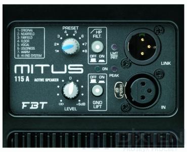 Активная акустическая система FBT MITUS 115A - Компания Дикстен