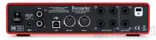 Аудио интерфейс FOCUSRITE SCARLETT 6i6 - Компания Дикстен