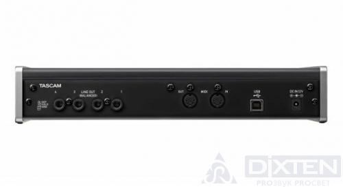Аудио интерфейс TASCAM US-4x4 USB - Компания Дикстен