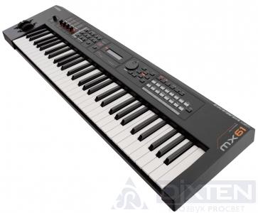 Портативный синтезатор YAMAHA MX61 BK - Компания Дикстен