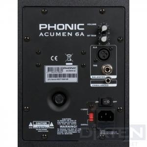 Активный студийный монитор PHONIC ACUMEN 6A - Компания Дикстен