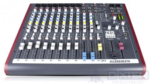 Настольный микшерный пульт ALLEN HEATH ZED60-14FX - Компания Дикстен