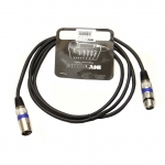 Распаянный кабель XLR - XLR INVOTONE ACM1102BK
