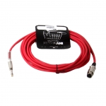 Распаянный кабель XLR - Jack INVOTONE ACM1006R