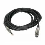 Распаянный кабель XLR - Jack INVOTONE ACM1006BK