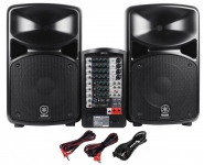 Активный акустический комплект YAMAHA STAGEPAS400i1M