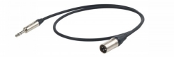 Распаянный кабель XLR - Jack PROEL ESO240LU5