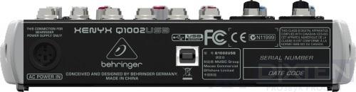 Настольный микшерный пульт BEHRINGER XENYX Q1002USB - Компания Дикстен