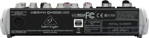 Настольный микшерный пульт BEHRINGER XENYX QX1002USB - Компания Дикстен