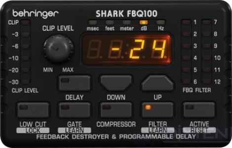 Подавитель обратной связи BEHRINGER FBQ100 - Компания Дикстен
